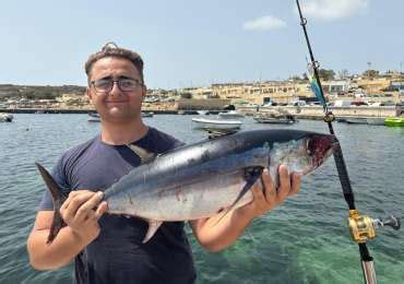 Albacore Tuna Fishing Charter Malta .